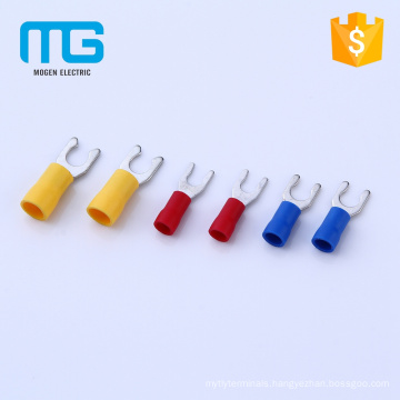 Factory Price PVC electrical ends insulated locking spade terminals